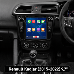 Renault Kadjar 2015-2022 - 9,7" autoradio met Apple CarPlay en Android Auto 