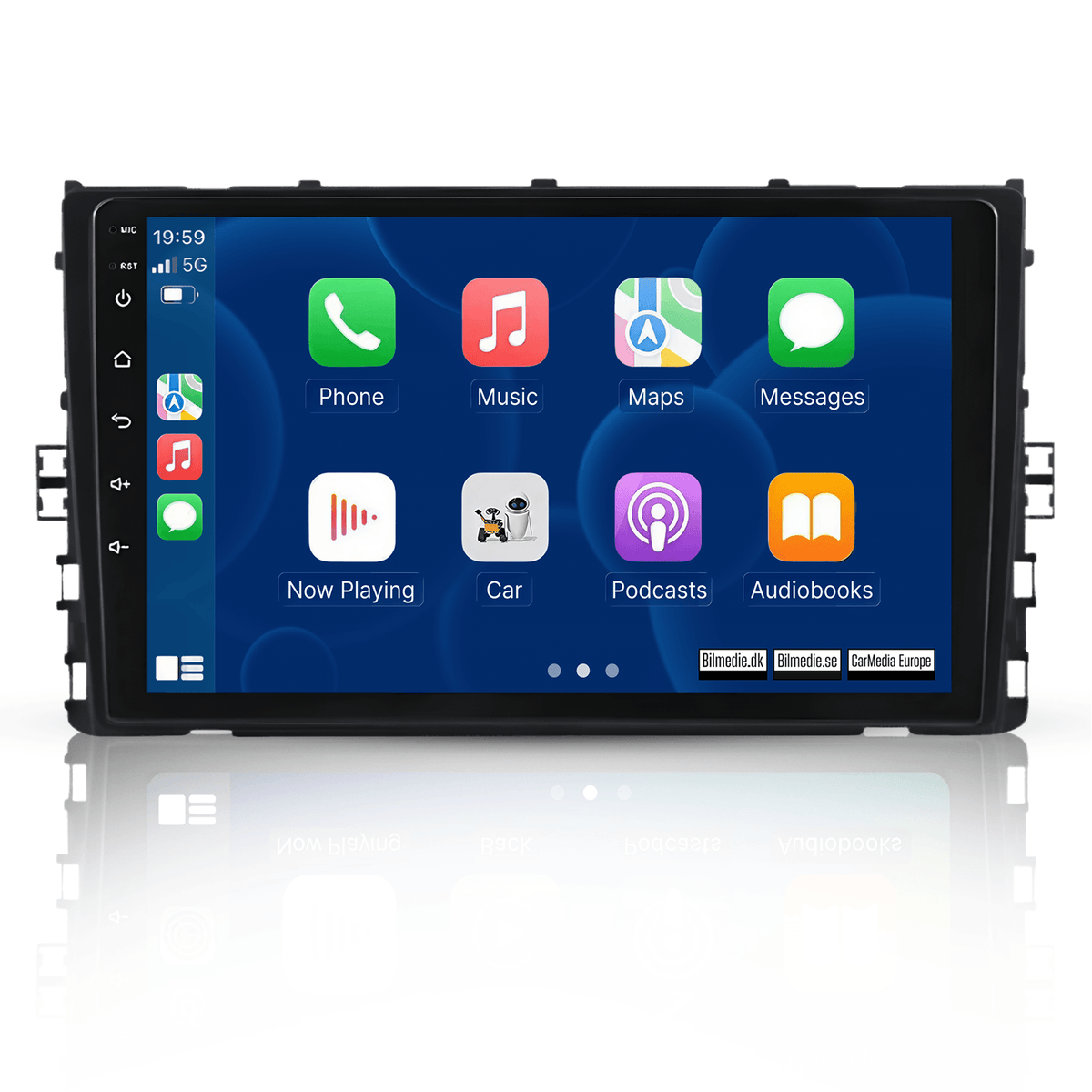 VW T-Roc/T-Cross 18-21 - 9" radio met Apple CarPlay en Android Auto