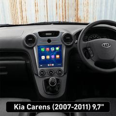 Kia Carens 2007-2011 - 9,7" radio met Apple CarPlay en Android Auto 