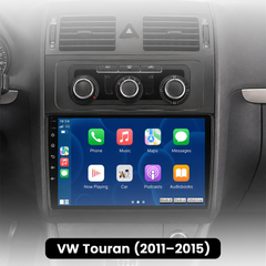 VW Touran 11-15 - 10,1" radio met Apple CarPlay en Android Auto