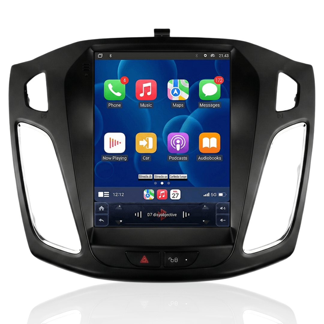 Ford Focus 11–18 – 9,7" radio met Apple CarPlay en Android Auto 