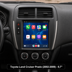 Toyota Land Cruiser Prado 2002-2009 - 9,7" radio met Apple CarPlay en Android Auto 