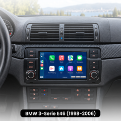 BMW E46 - 7" Radio met Apple CarPlay en Android Auto