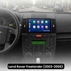 Land Rover Freelander 2003-2006 - 9" autoradio met Apple CarPlay en Android Auto 