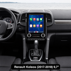 Renault Koleos 2017-2018 - 9,7" radio met Apple CarPlay en Android Auto 