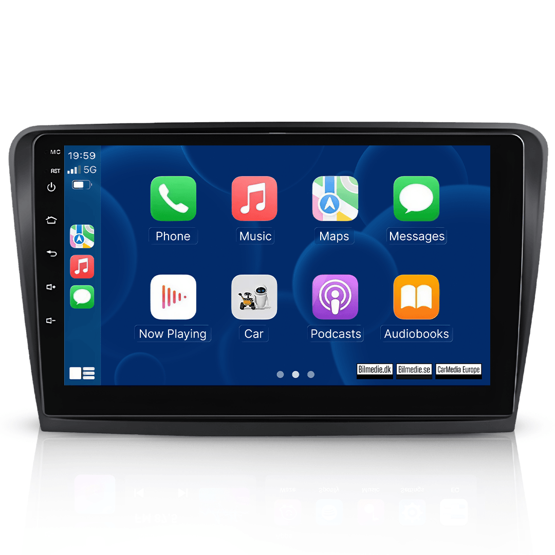 Skoda Superb 08-15 - 10,1" radio met Apple CarPlay en Android Auto 