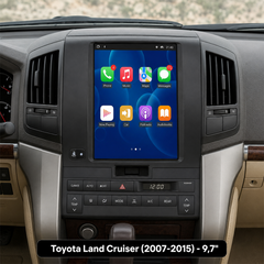 Toyota Land Cruiser 2007-2015 - 9,7" autoradio met Apple CarPlay en Android Auto 