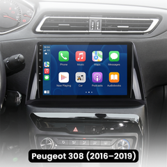 Peugeot 308 13-16 - 9" radio met Apple CarPlay en Android Auto 