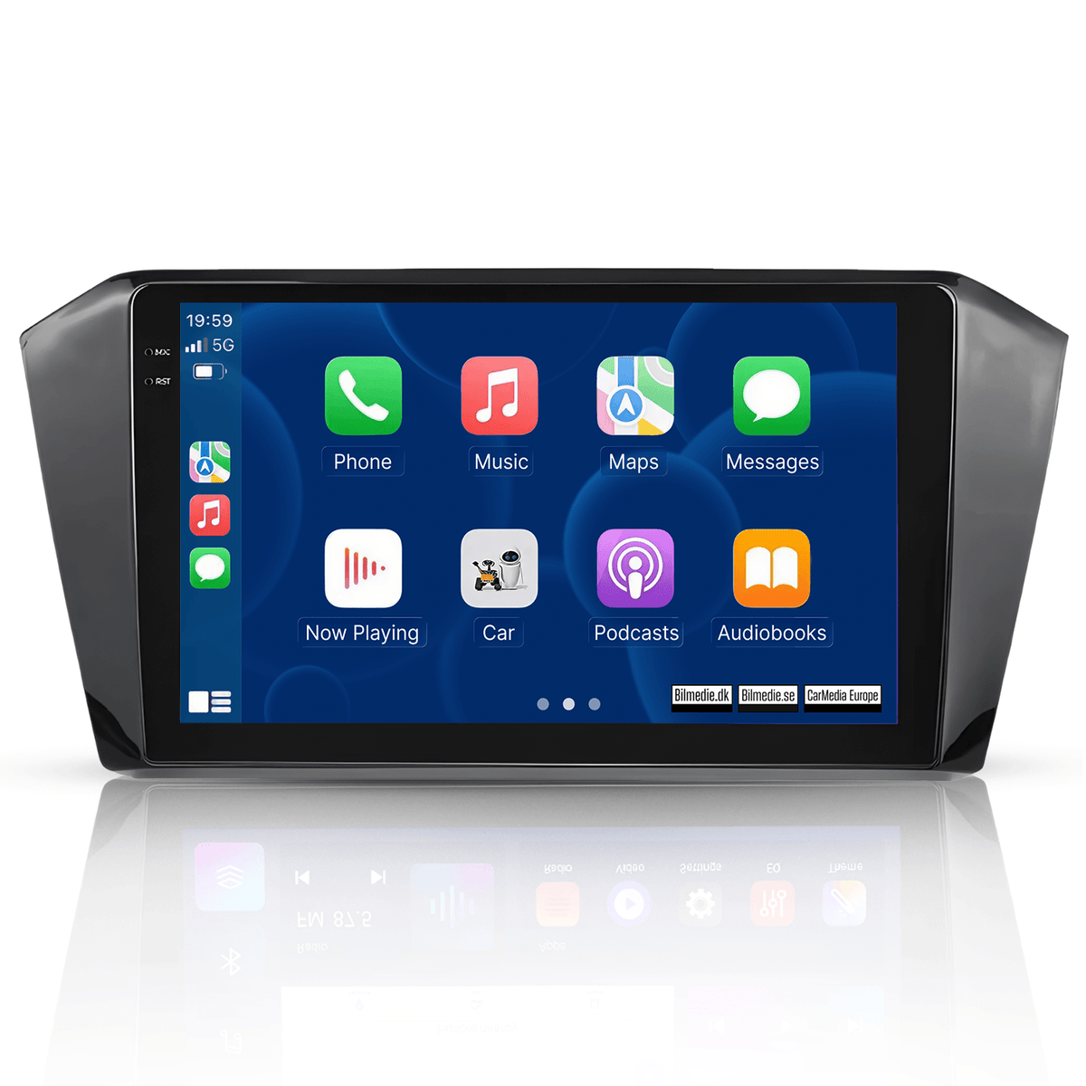 VW Passat 15-20 - 10,1" radio met Apple CarPlay en Android Auto 