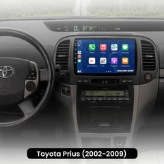 Toyota Prius 2002-2009 - 9" autoradio met Apple CarPlay en Android Auto 