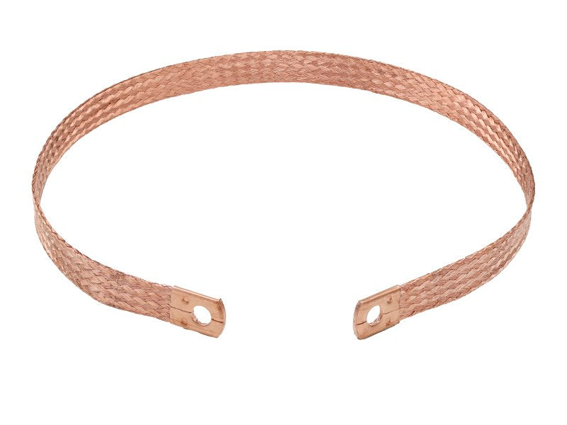 Stalen omvlochten koperen kabel, 600 mm