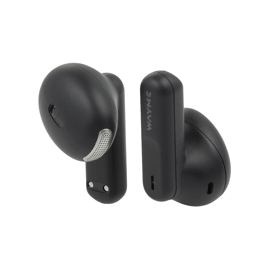 WAYME TWS earbuds met transparant oplaadetui