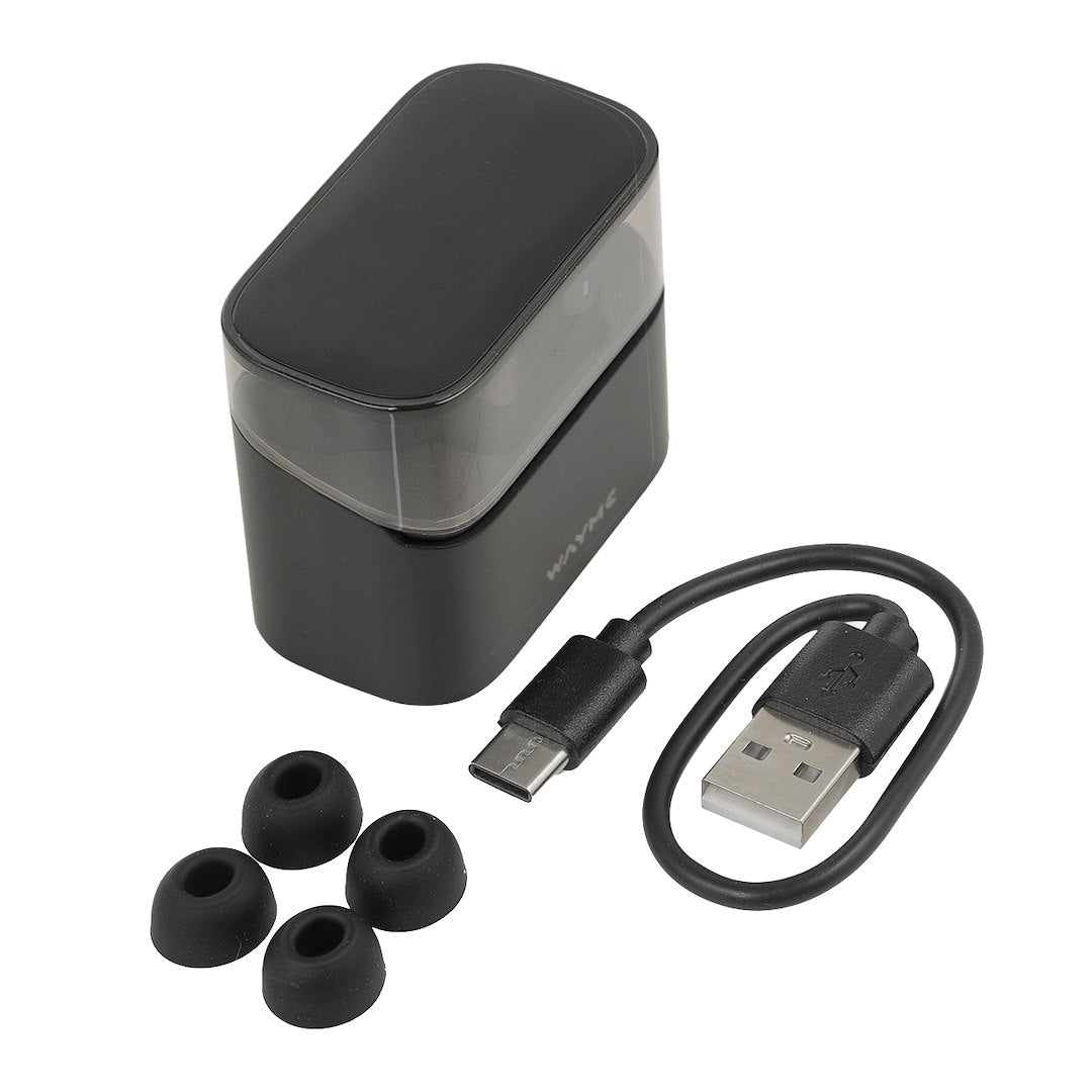 In-ear oordopjes met oplaadcase en USB-C-opladen
