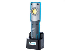 Oplaadbare werklamp van VISION met 10W COB LED en UV 395 nm