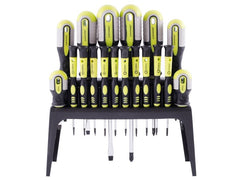 Magnetische schroevendraaierset met houder, 18-delig van CARMOTION