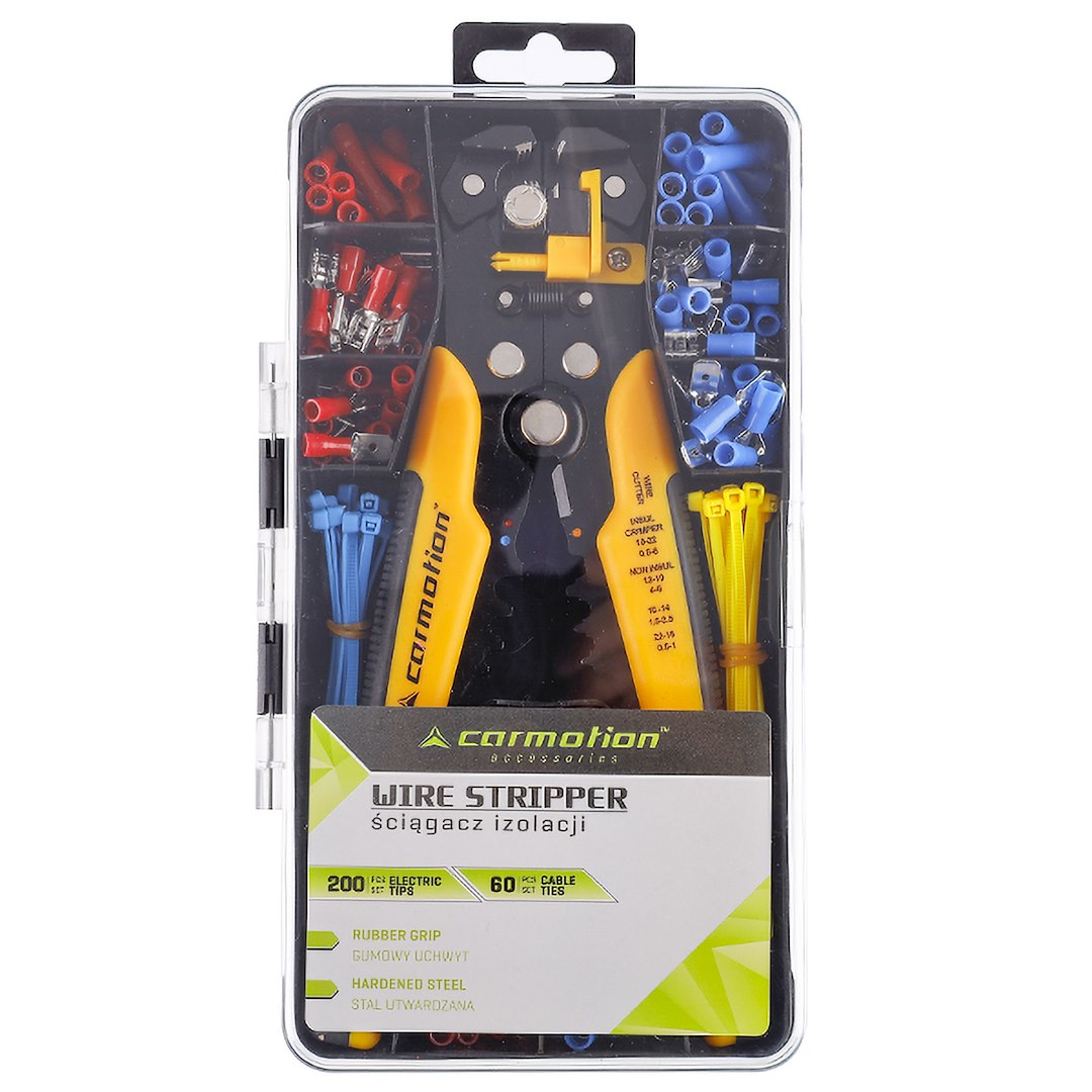 Afstriptang voor strippen, knippen en krimpen