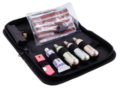 Inhoud van de bandenreparatieset met CO2 voor tubeless banden