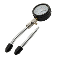 Set met compressietester voor benzinemotor en meerdere adapters