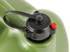 CARMOTION kunststof brandstofjerrycan 20 liter khaki