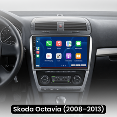 Skoda Octavia 08-13 - 10,1" radio met Apple CarPlay en Android Auto 