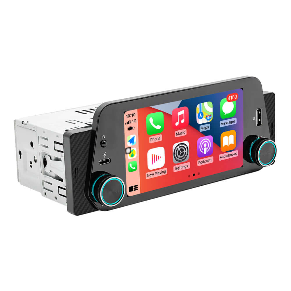Universeel - 5" 1-din autoradio met Apple CarPlay en Android Auto – Carmedia24.nl