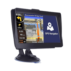 7" touchscreen GPS-navigatie – universeel met gedetailleerde kaartweergave en navigatie. Perfect voor auto’s en bedrijfsvoertuigen.