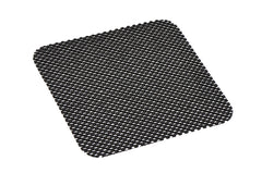 Zwarte antislipmat van 22 x 19 cm