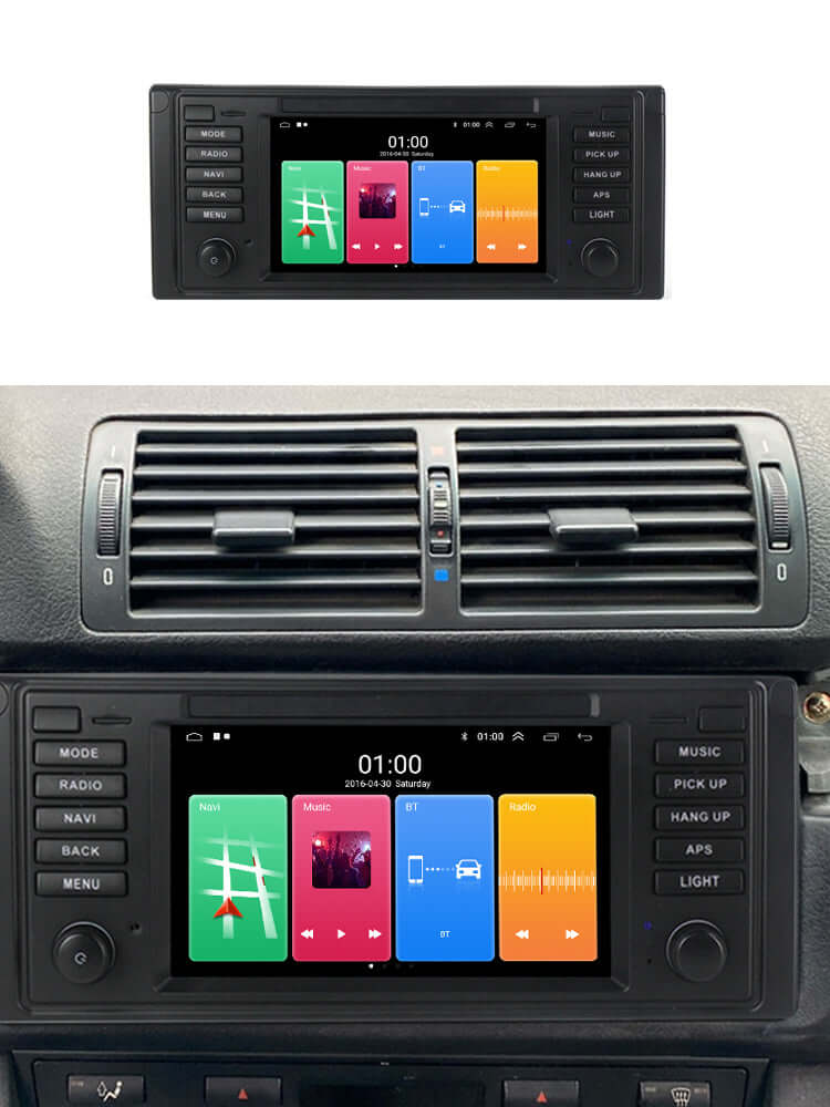BMW E39 - 7" radio met Apple CarPlay en Android Auto – Carmediaeurope.com