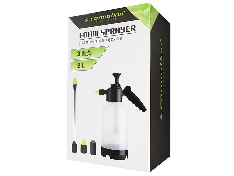 CARMOTION handmatige schuimsproeier met 2 liter reservoir