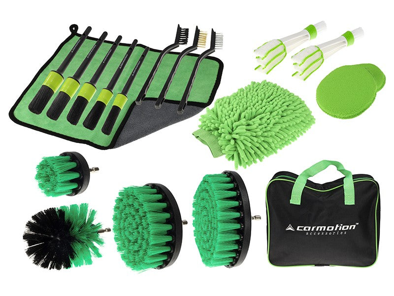 Autodetailing-set met 19 delen van CARMOTION