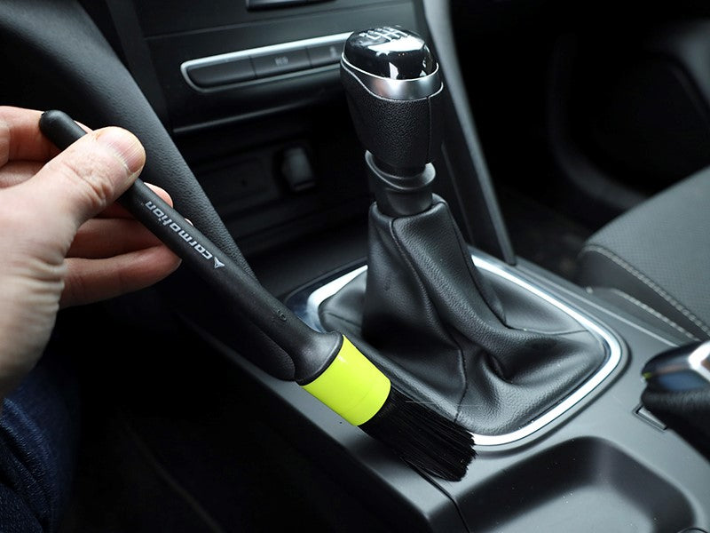 Autopoetsset met detailborstels in meerdere maten