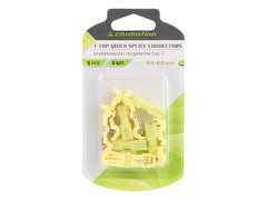 CARMOTION T-type snelkoppelingen geel voor 4,0-6,0 mm² kabel