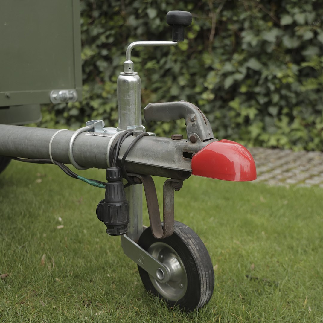 Universele rubberen beschermkap voor de trekhaak