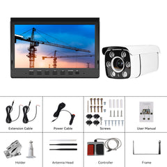 Draadloze achteruitrijcamera set met 10,1" scherm, 30x zoom en nachtzicht – 12V/36V 
