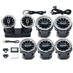Ambient verlichting voor luchtroosters – Mercedes A/CLA/C/E/GLC 15-25 set met luchtroosters en kabelaansluiting
