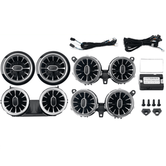 Ambient verlichting voor luchtroosters – Mercedes A/CLA/C/E/GLC 15-25 complete set met luchtroosters en accessoires