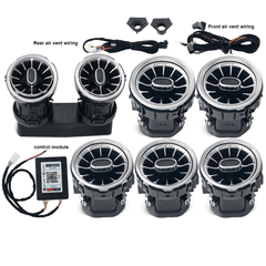 Ambient verlichting voor luchtroosters – Mercedes A/CLA/C/E/GLC 15-25 set met luchtroosters en regeleenheid