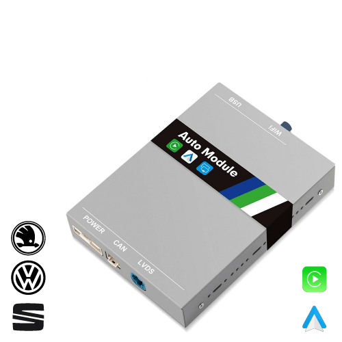 CarPlay en Android Auto op het originele VW/Skoda/Seat-scherm – Carmediaeurope.com
