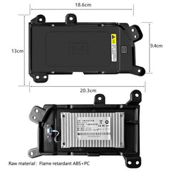 Toyota Land Cruiser LC300 2022-2023 Trådløs Mobiloplader med 15W hurtigopladning