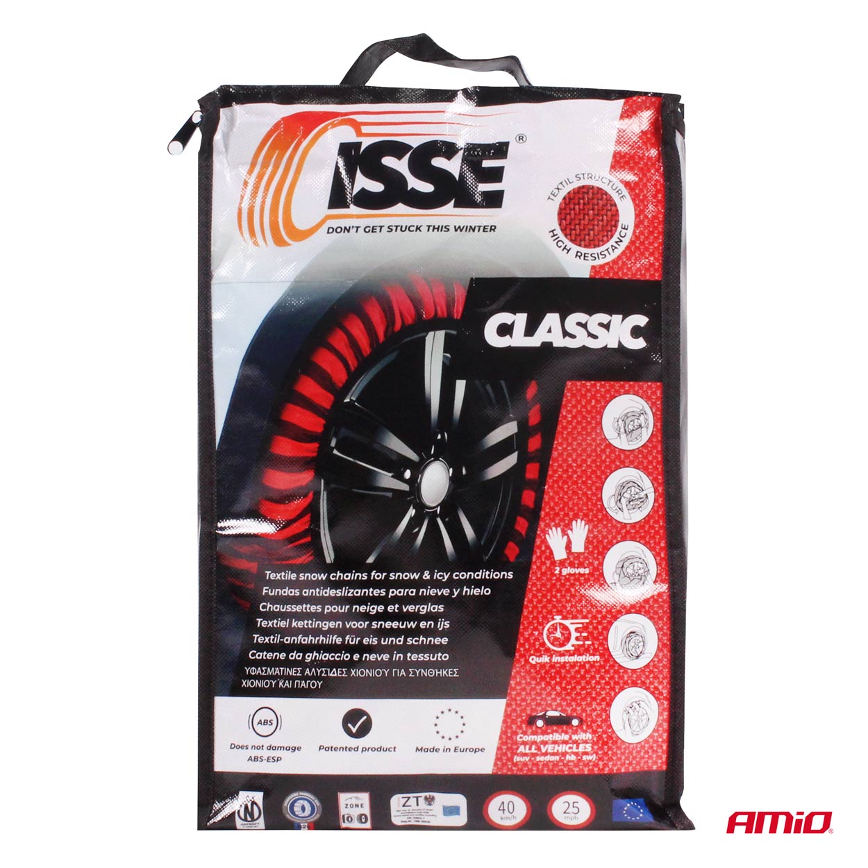Isse Classic textiel sneeuwkettingen