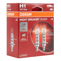Osram H1 NIGHT BREAKER SILVER halogeenlamp 12 V 55 W