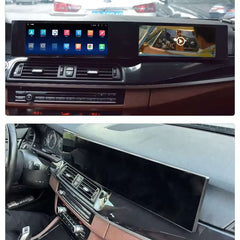 BMW 5-serie F10 - 2x 10,25" scherm met Apple CarPlay en Android Auto – Carmediaeurope.com