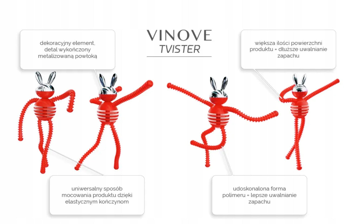 VINOVE TVISTER LONDON bilduft med emballage
