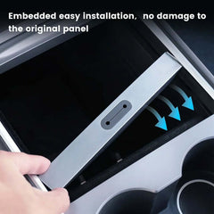 USB-hub voor Tesla Model 3/Y (2021–2023) met eenvoudige installatie en bescherming van het originele paneel.