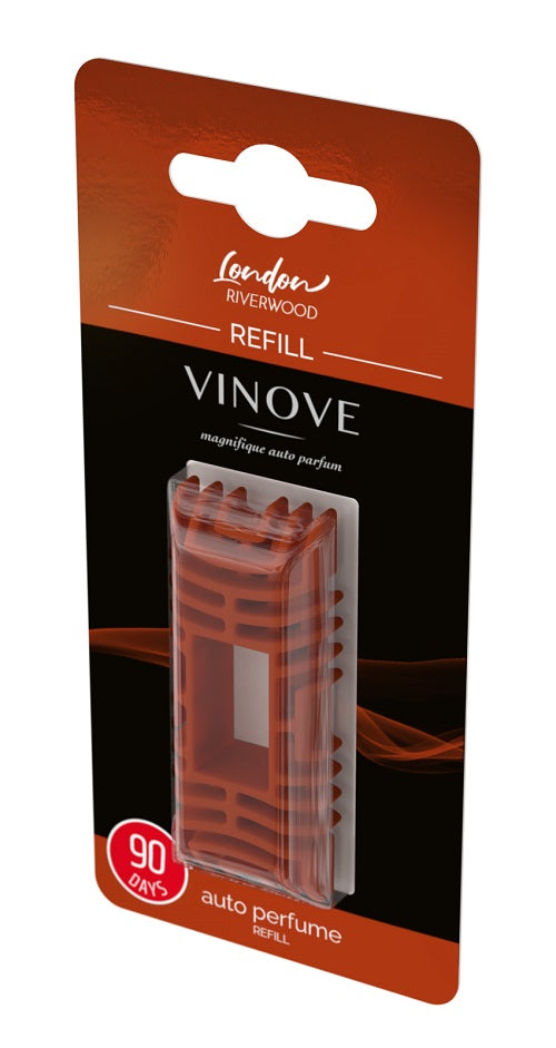 VINOVE London River Wood navulling voor autogeur