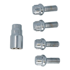 Carpoint vergrendelbare wielbouten M12x1,5x26mm C-kogelzitting 