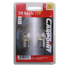 Carpoint reservelamp R5W BA15s/207 blisterverpakking, 2 stuks. 