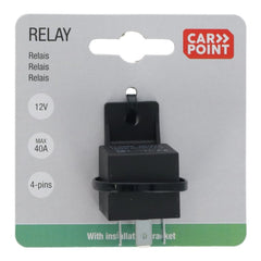 Carpoint 12V-relais, 4-polig, 30 A Z165 