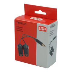 Carpoint 2-weg contactdoos ISO 4165 2x12/24V 