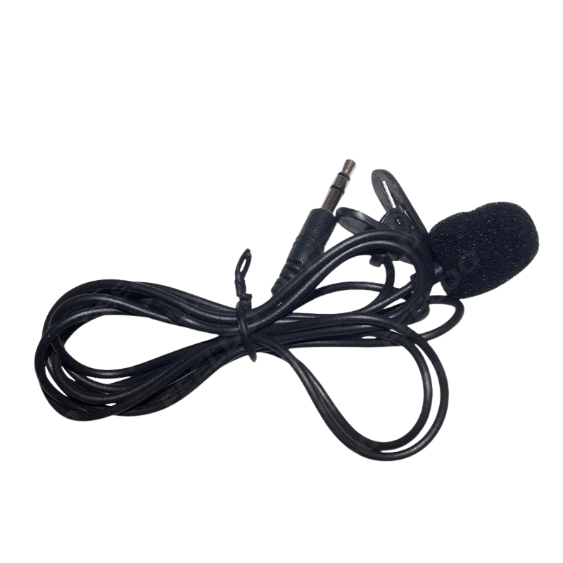Bluetooth-adapter – Citroen en Peugeot microfoonkabel met clip en 3,5 mm jack voor draadloos bellen.